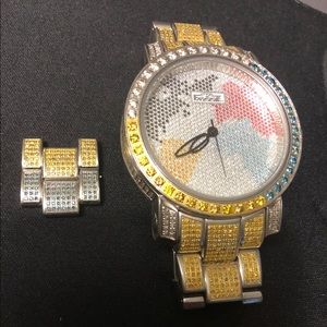 Freez real diamond watch
